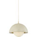 Jolene 1 Light 18.5 inch Aged Brass and Textured Bisque Pendant Ceiling Light